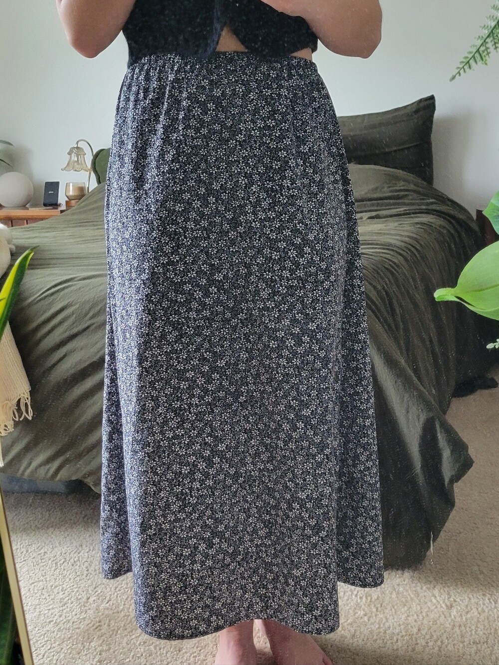 Vintage Ditsy Floral Skirt